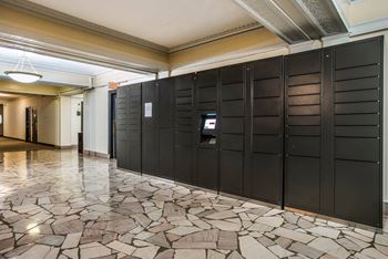 Locker room